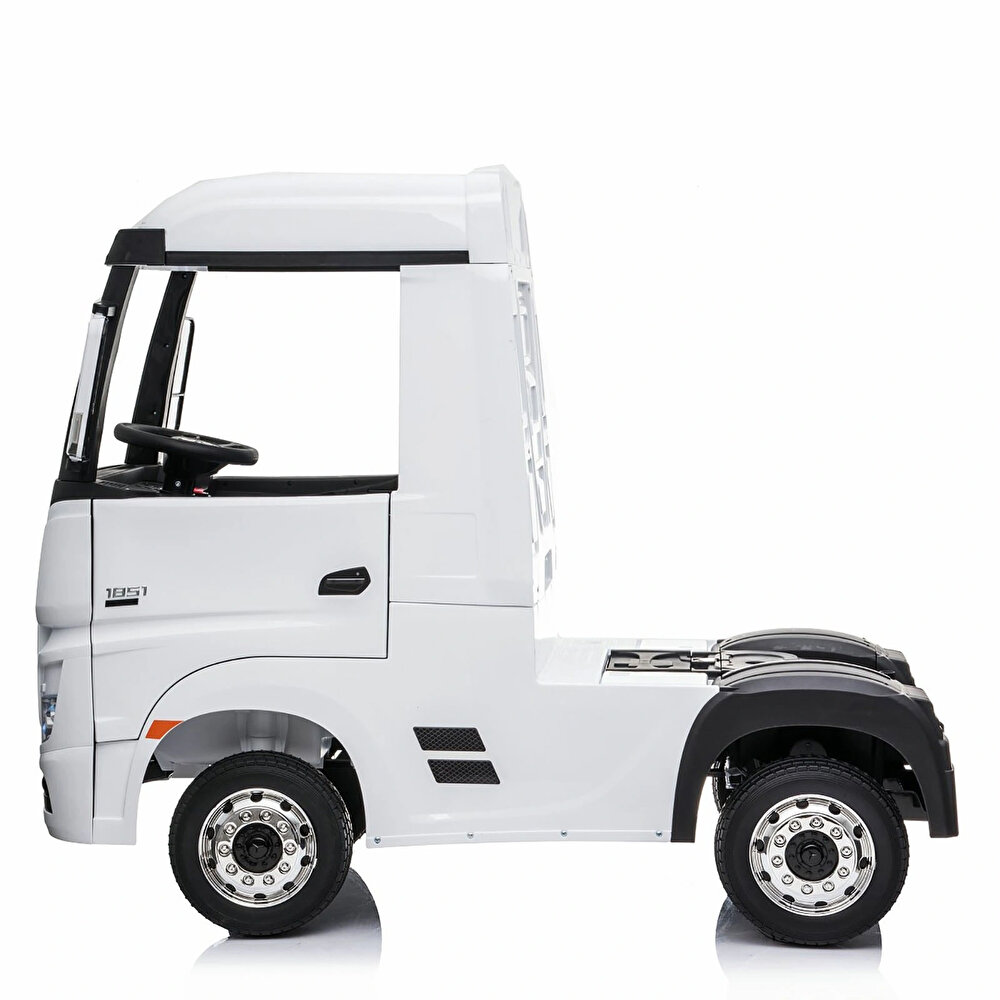 Benz Tır 12 V Akülü Araba 4*2 Beyaz