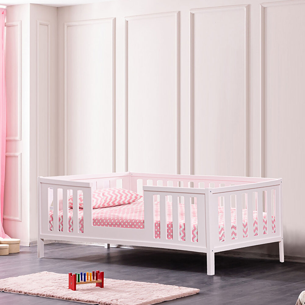 Berlin Montessori Karyola 90x190-Pembe