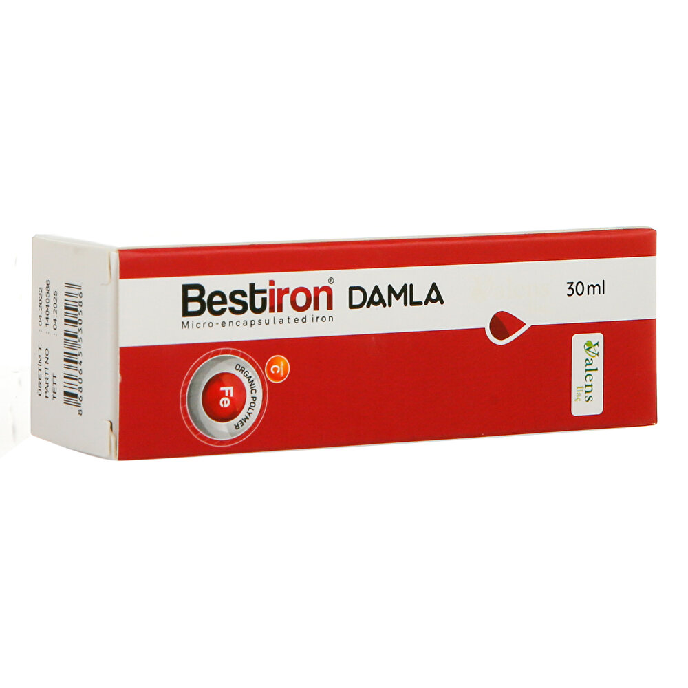 Bestiron Damla Demir ve Vitamin C 30 ml