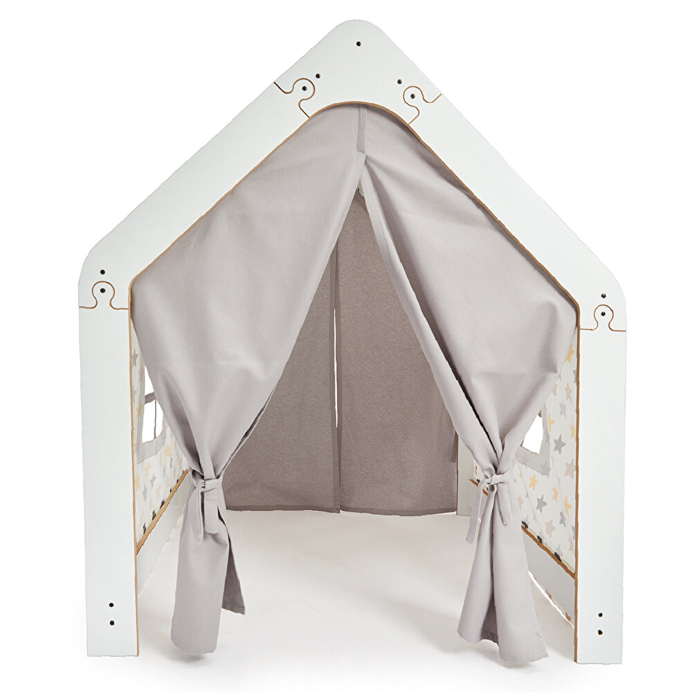 Montessori Çocuk Oyun Evi Beyaz 0-4 Yaş