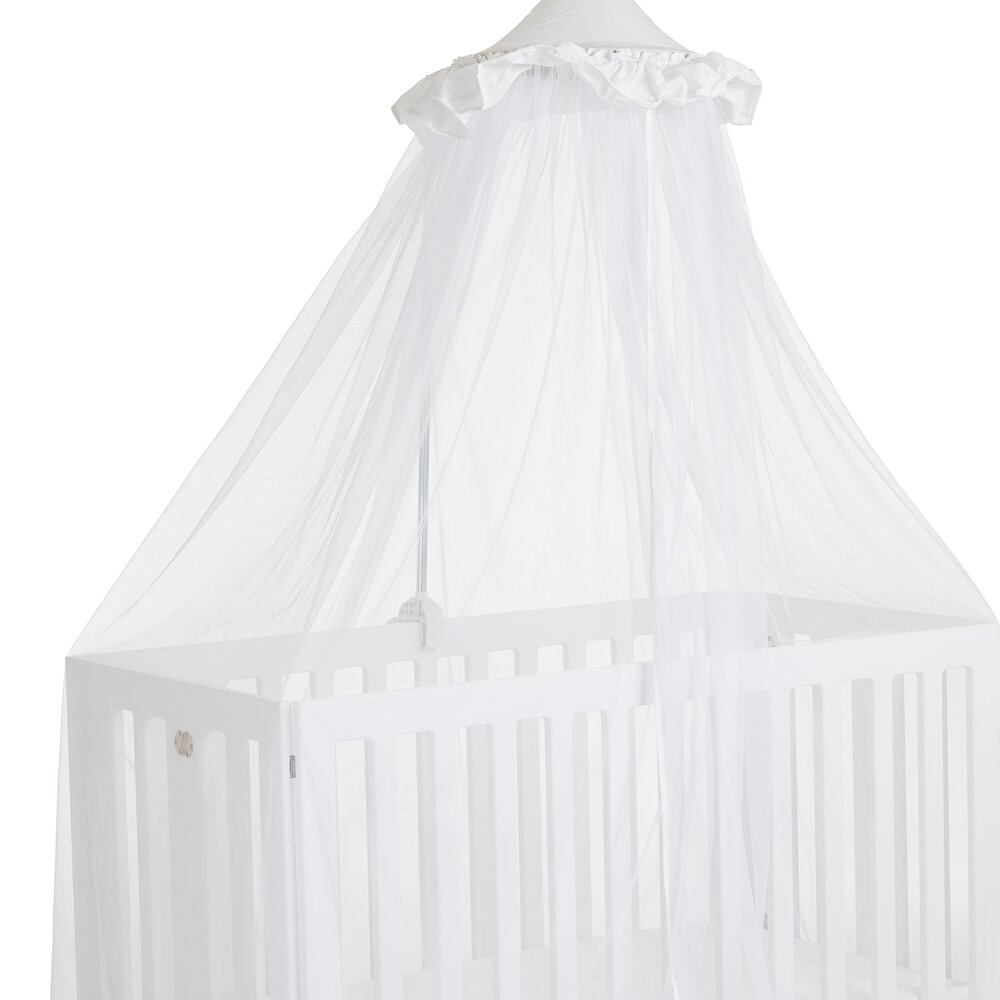 Bebek Tül Cibinlik Beyaz