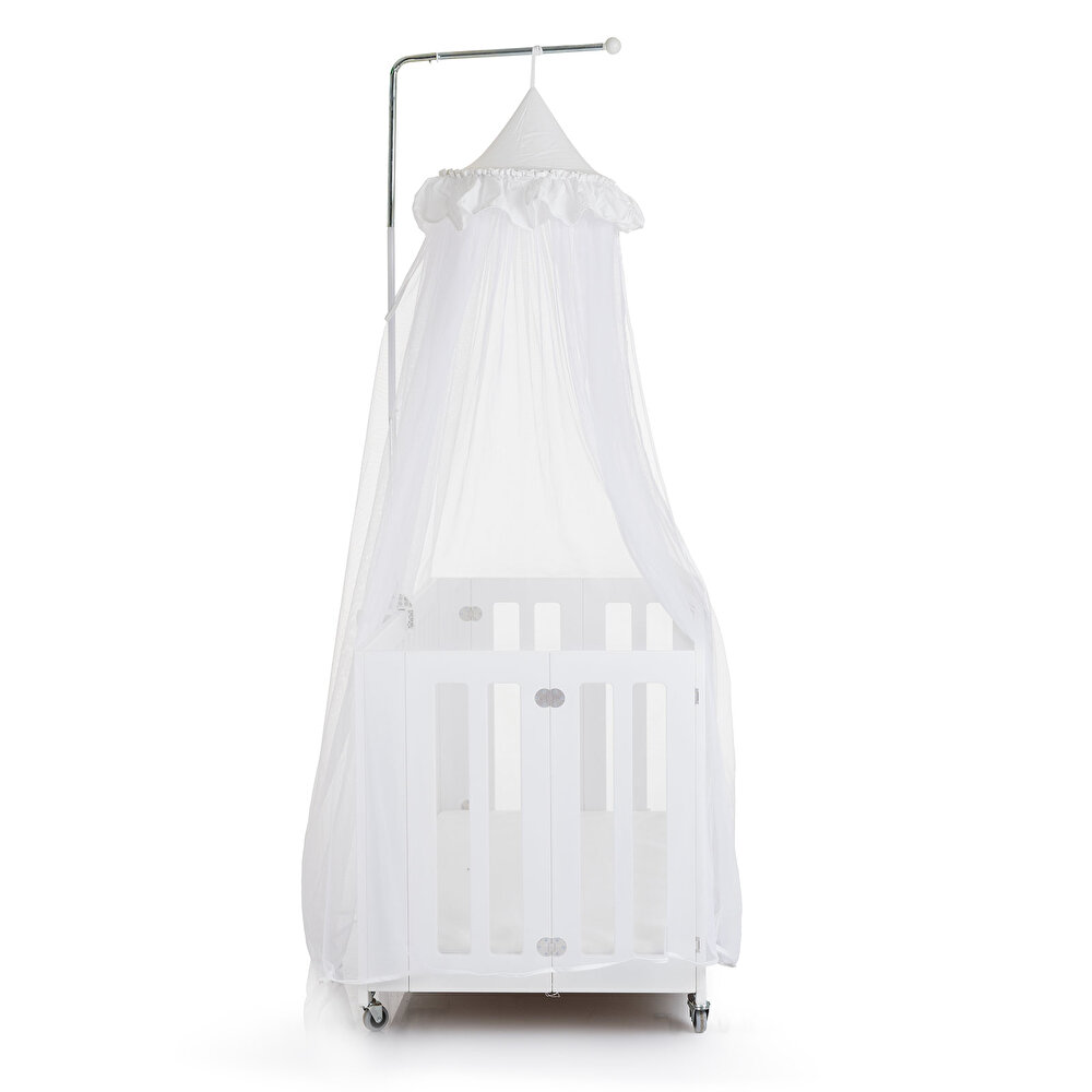 Bebek Tül Cibinlik Beyaz