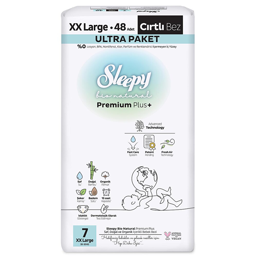 Bio Natural 7 Beden 48 Adet