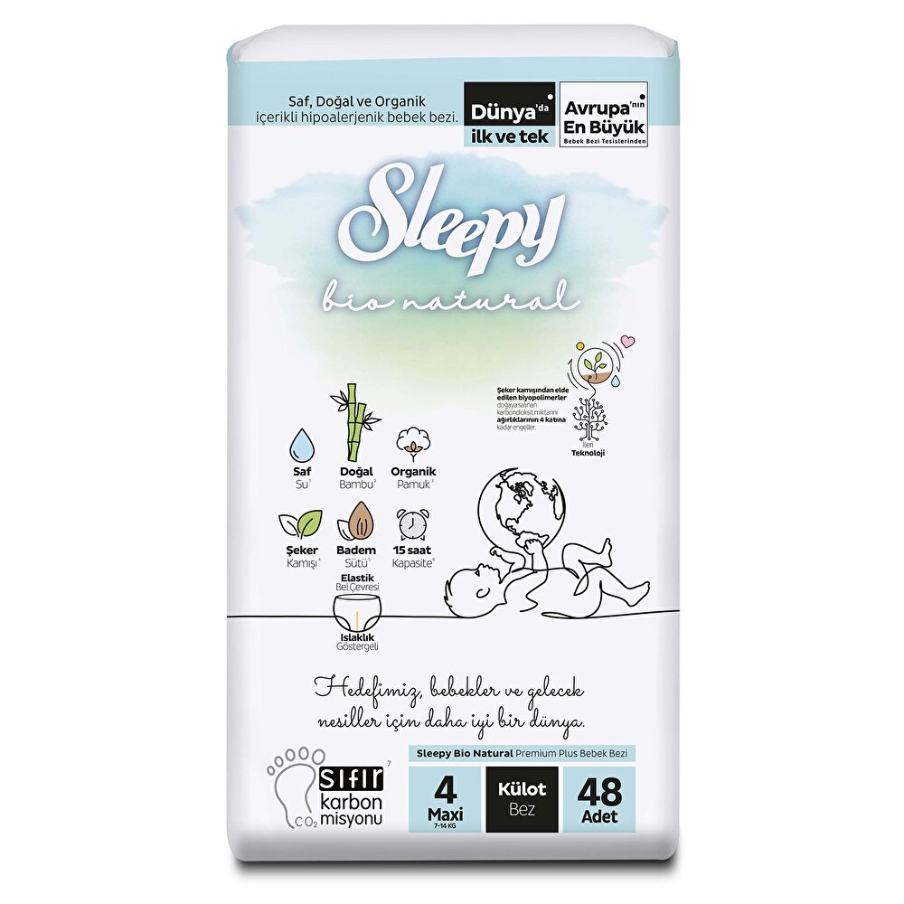 Bio Natural Külot Bez, 4 beden 48