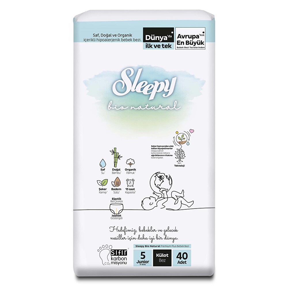 Bio Natural Külot Bez, 5 beden 40
