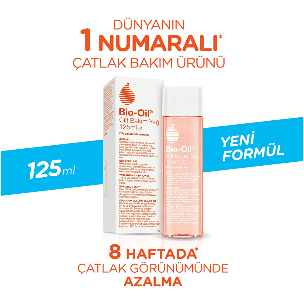 Cilt Bakım Yağı 125 ml