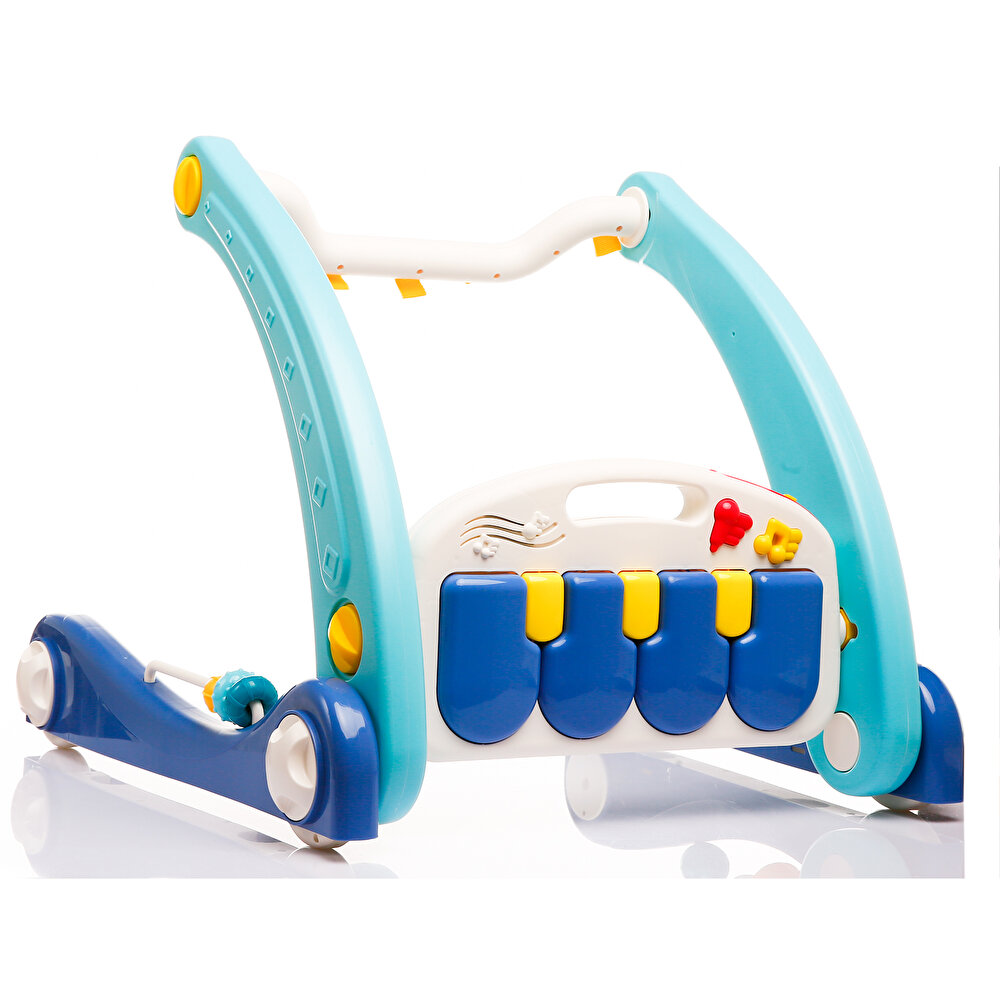 Aktivite Halısı & İlk Adım Arabası - Mavi