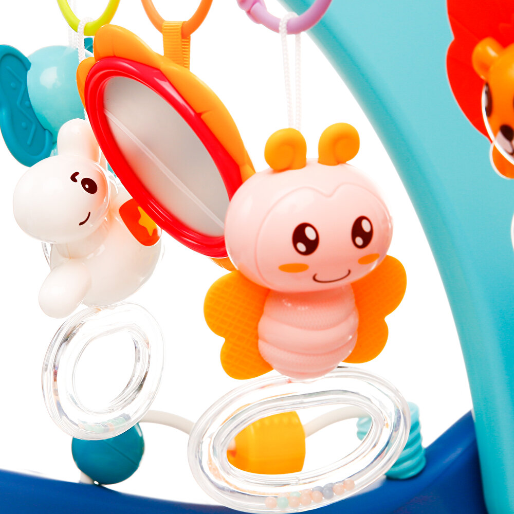 Aktivite Halısı & İlk Adım Arabası - Mavi