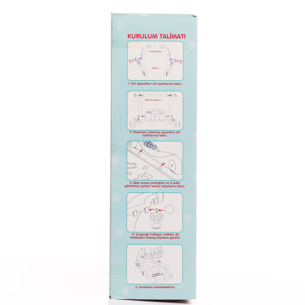 Aktivite Halısı & İlk Adım Arabası - Pembe