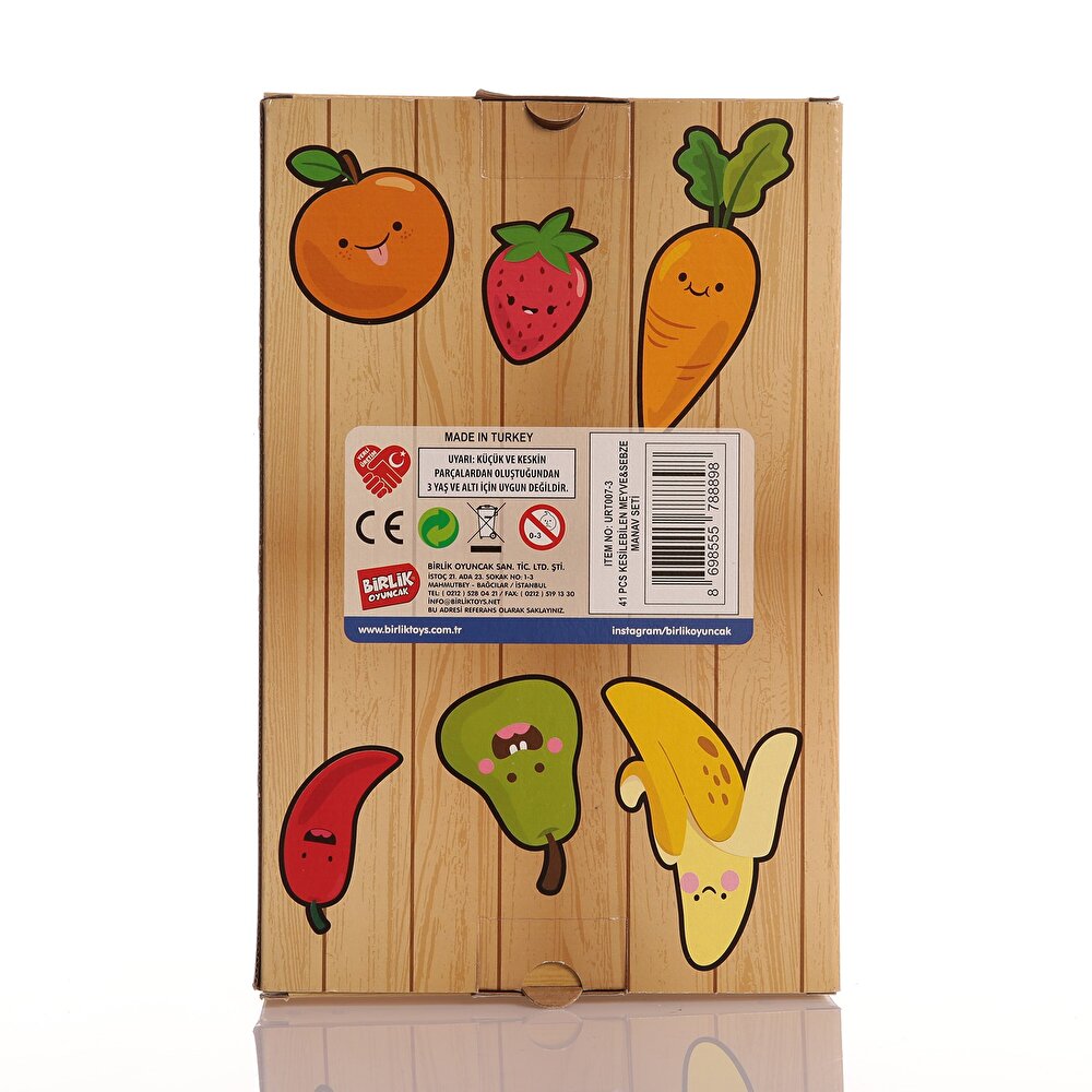 Kesmeli Sebze-Meyveler 41 parça