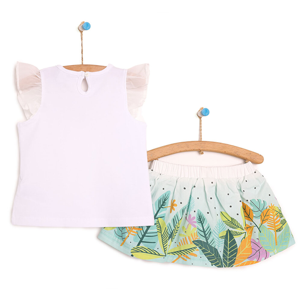 Bluz-Etek Takım Kız Bebek