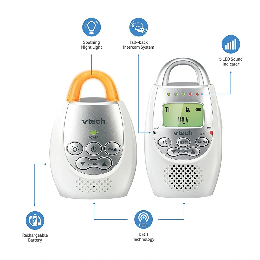 BM2100 Şarj Edilebilir Dijital Bebek Telsizi