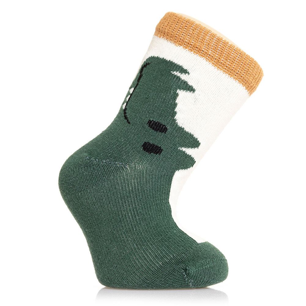 Bolero desenli 5'li Soket Çorap Erkek Bebek