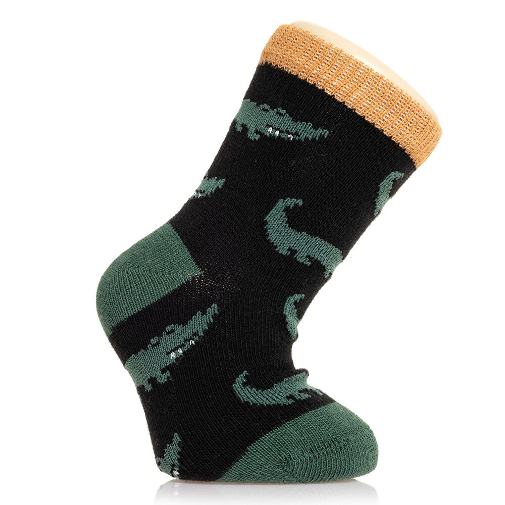 Bolero desenli 5'li Soket Çorap Erkek Bebek