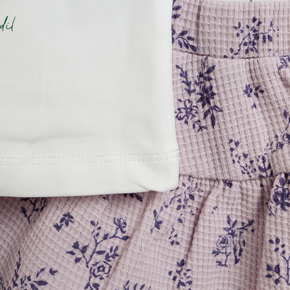 Botanical Garden Bluz-Etek Kız Bebek