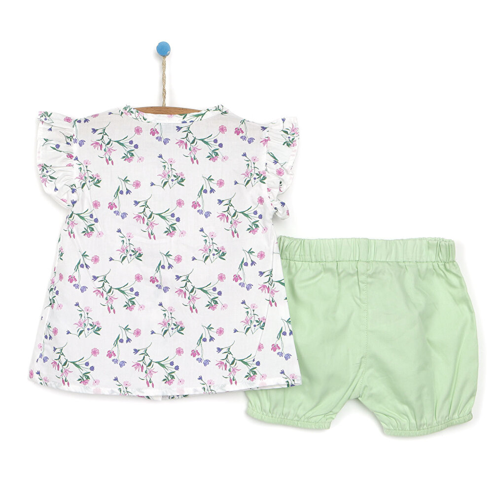 Botanical Garden Gömlek - Şort Kız Bebek