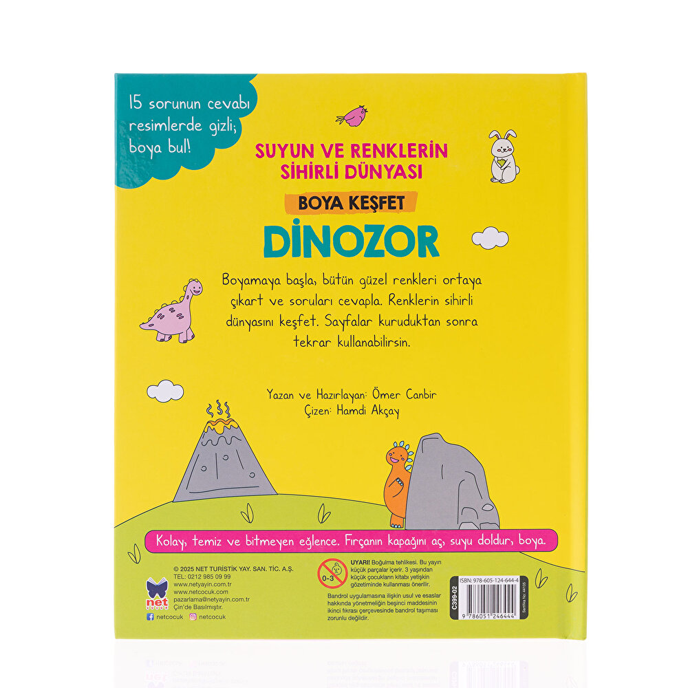 Boya Keşfet - Dinozor