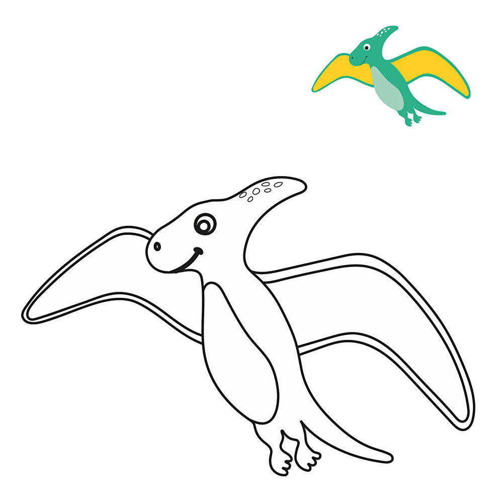 İlk Boyama Kitabım Dinozorlar