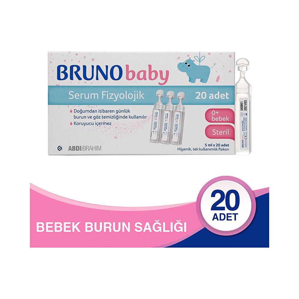 Serum Fizyolojik 5 ml x 20 Flakon