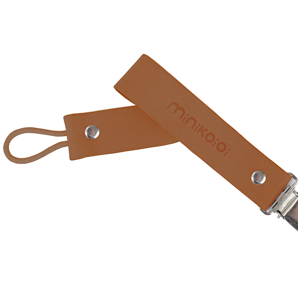 Klips Cinnamon Brown Emzik ve Diş Kaşıyıcı Askısı 0+ Ay
