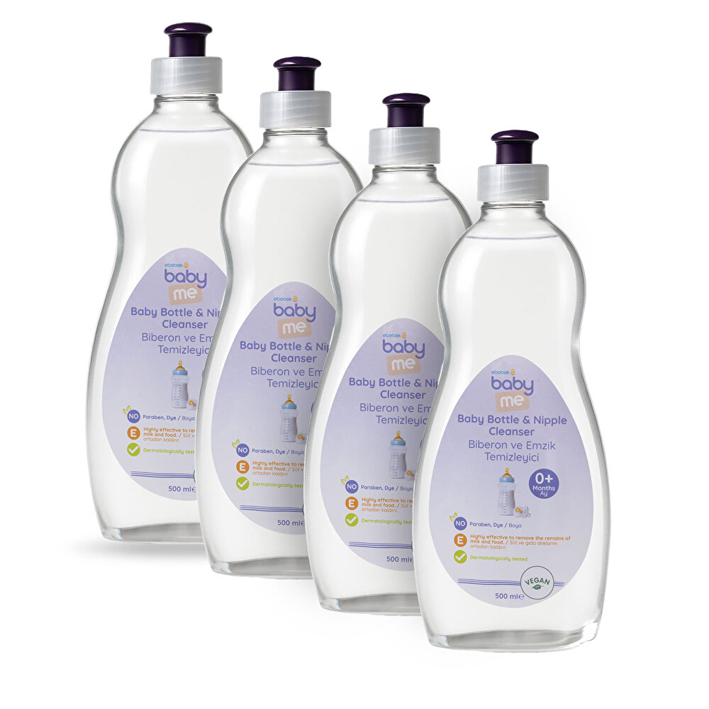 Likit Emzik Biberon Temizleyici 4x500ml