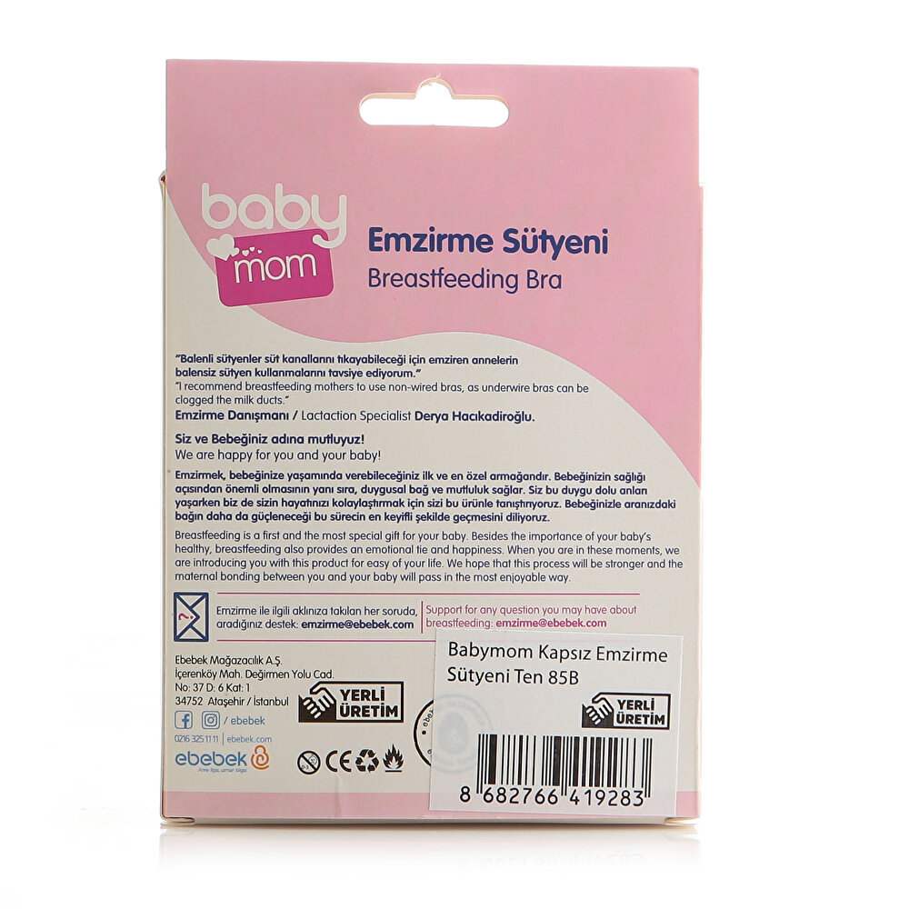 Kapsız Emzirme Sütyeni