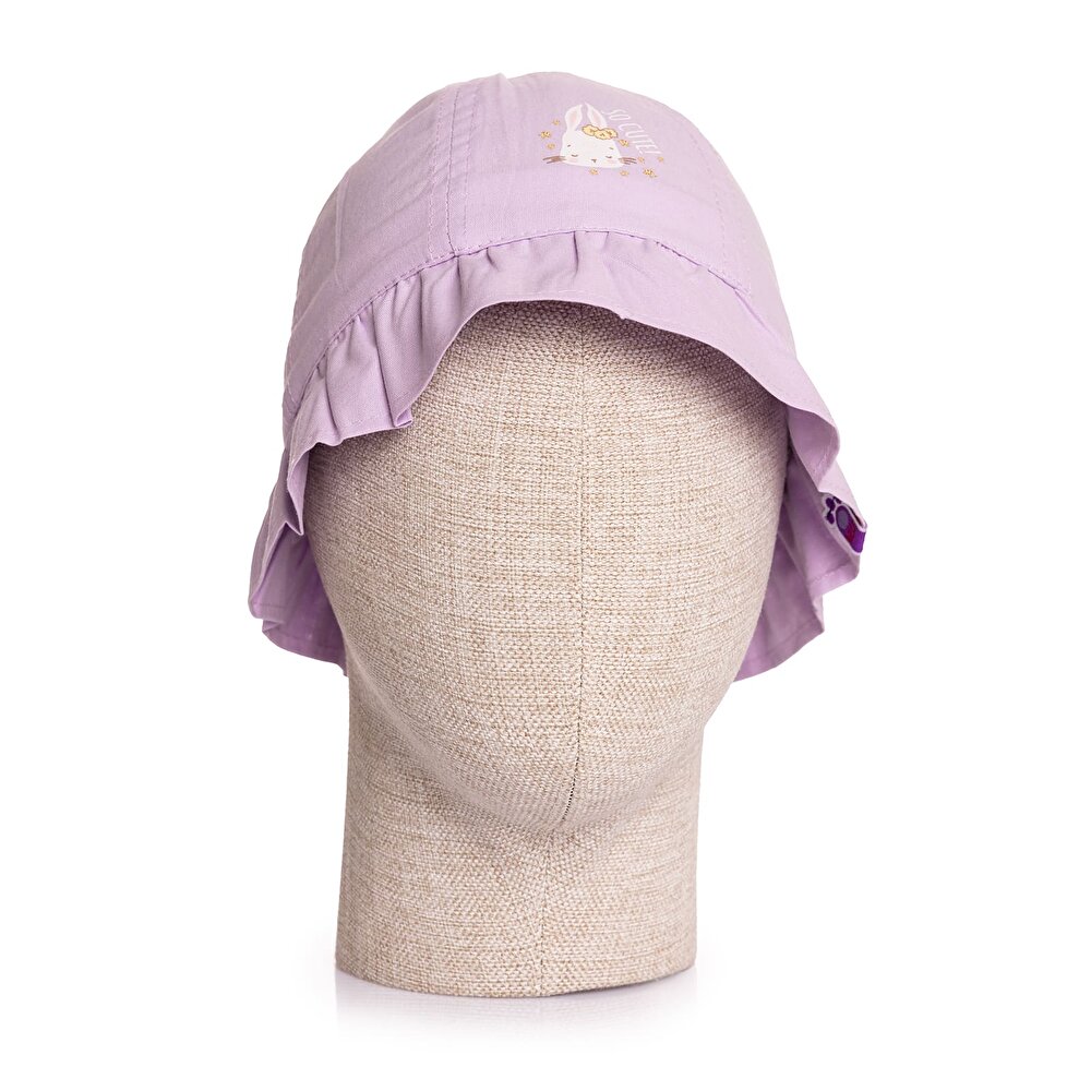 Tavşan Desen Şapka Kız Bebek