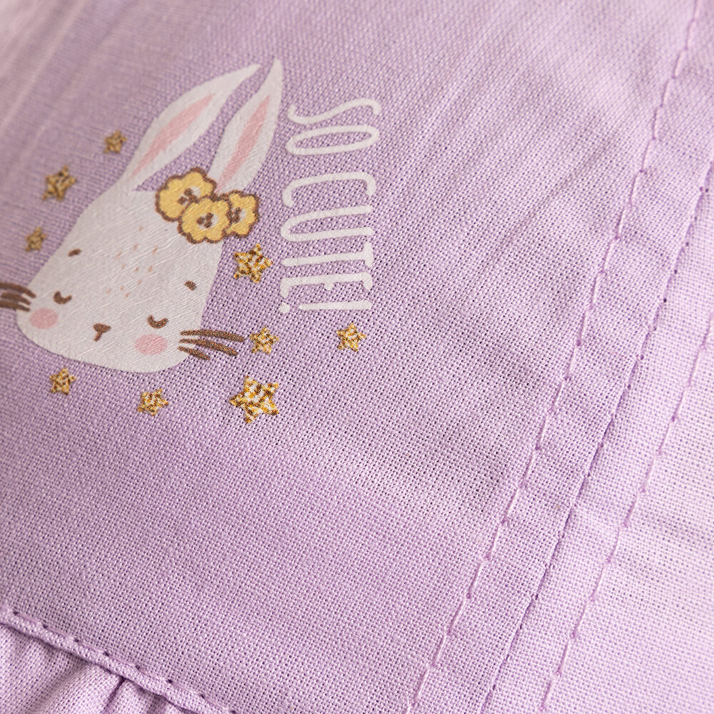 Tavşan Desen Şapka Kız Bebek