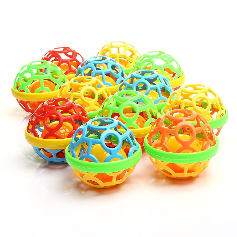 Çıngıraklı Emekleme Topu Asortili