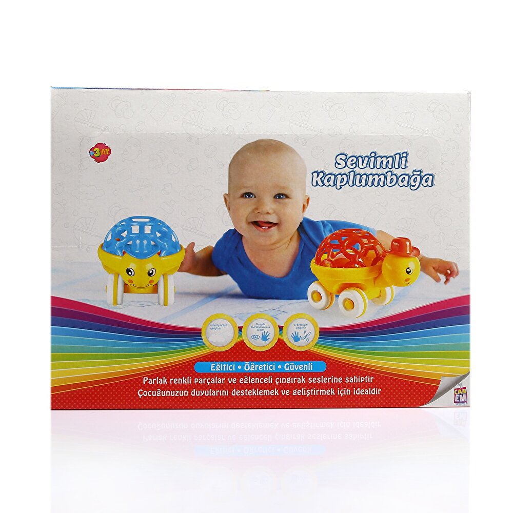 Tekerlekli Çıngıraklı Kaplumbağa Asortili