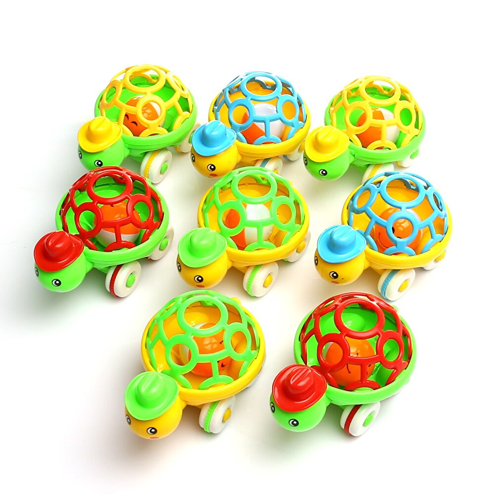 Tekerlekli Çıngıraklı Kaplumbağa Asortili