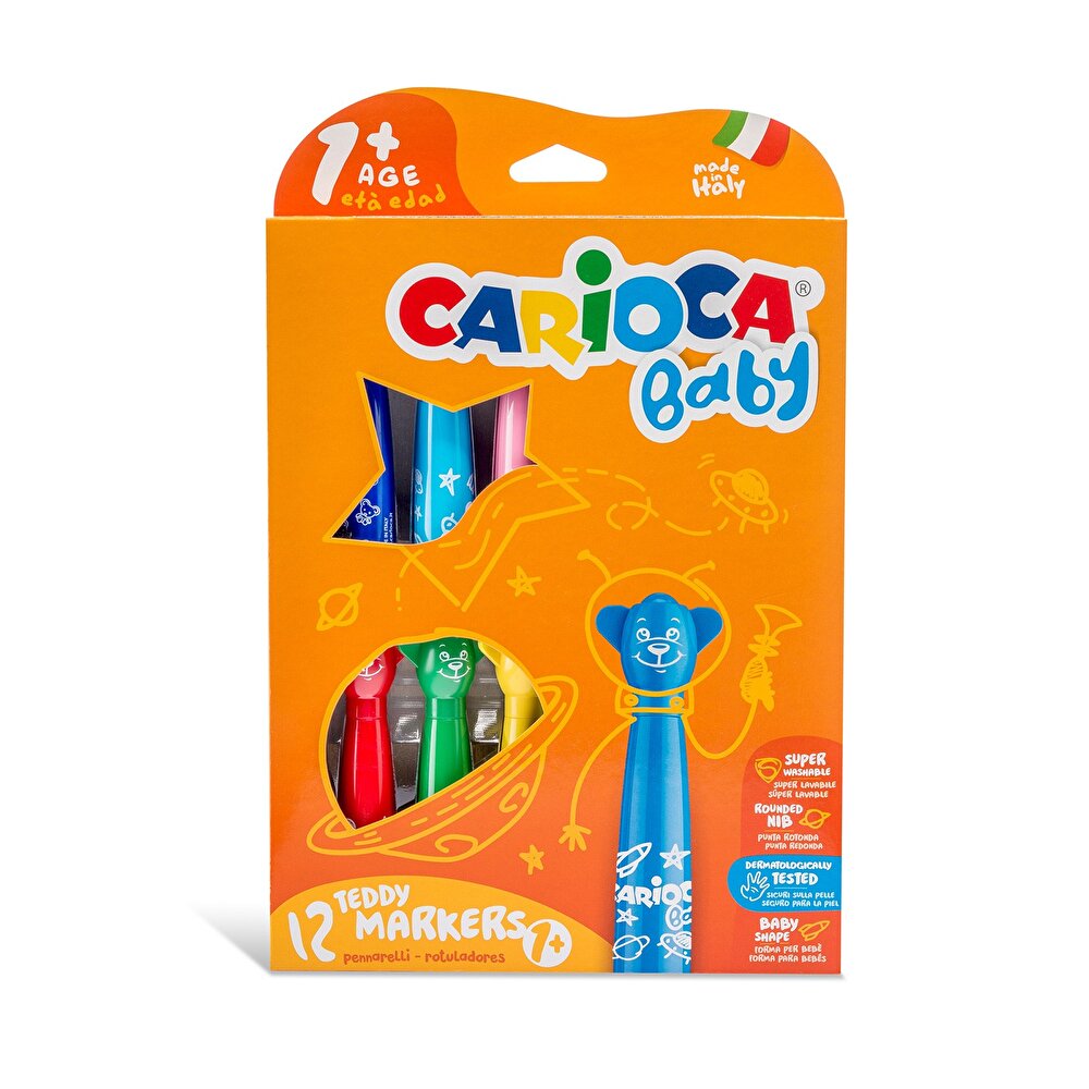 Teddy Jumbo Keçeli Boya 12'li