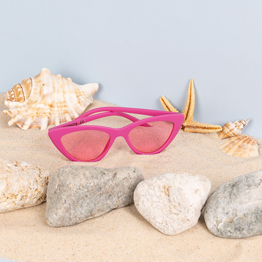 Cat Eye Modelli Güneş Gözlüğü Kız Bebek Kız Bebek