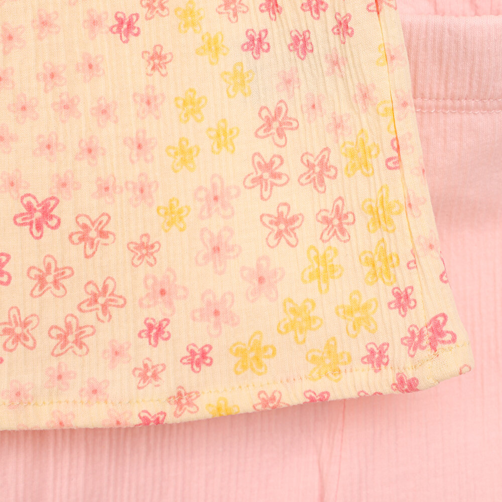 Cheerful Flowers Bluz – Pantolon Kız Bebek