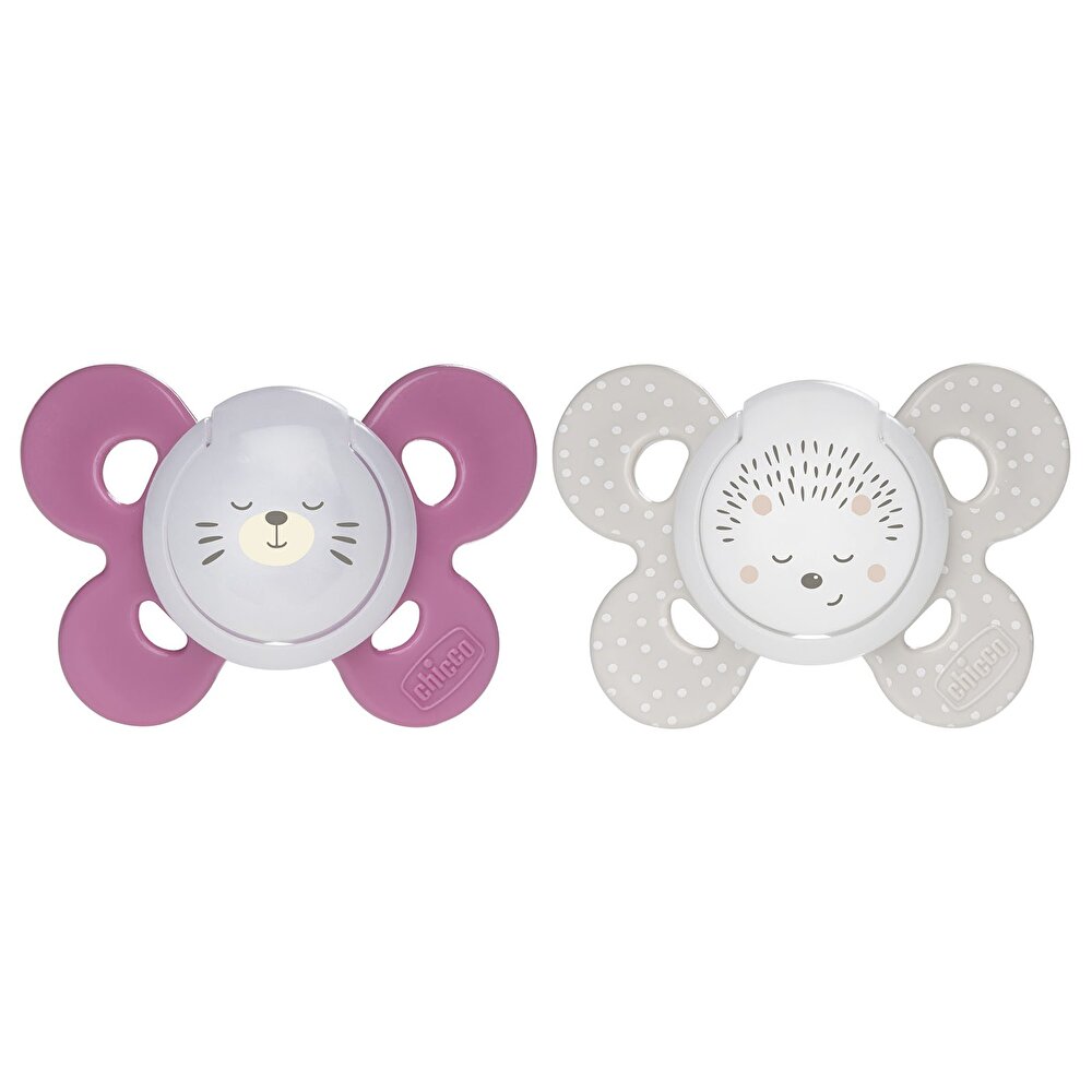 2'li Physio Comfort Kız Bebek Emzik 16-36 Ay