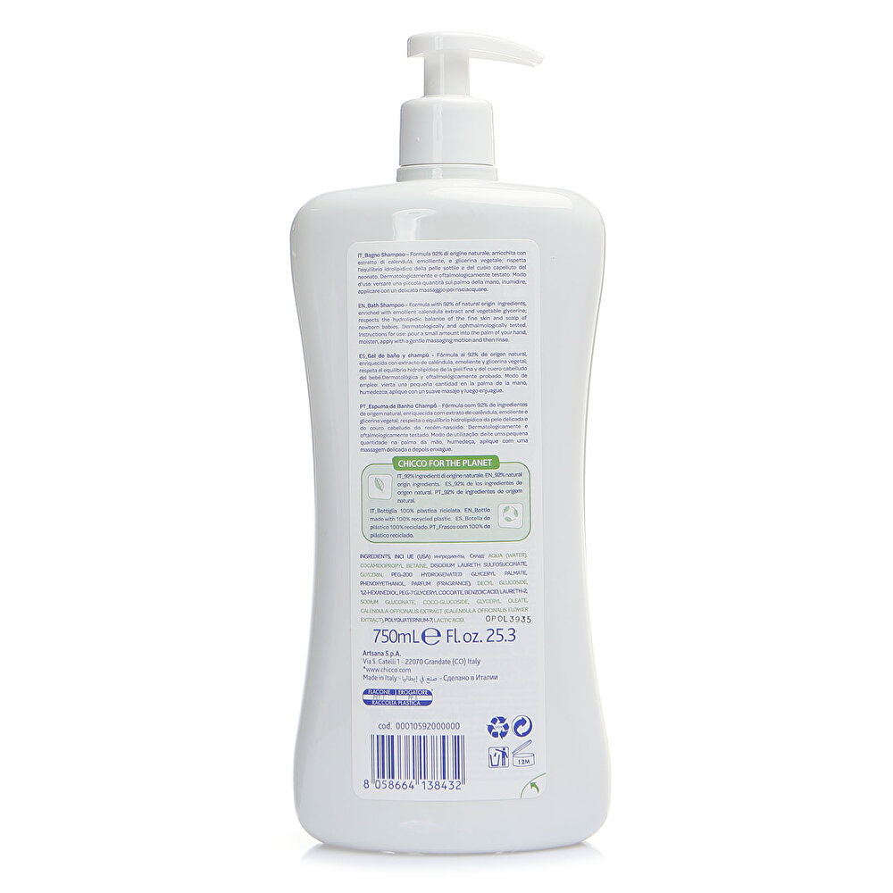 Baby Moments Doğal Şampuan 750 ml