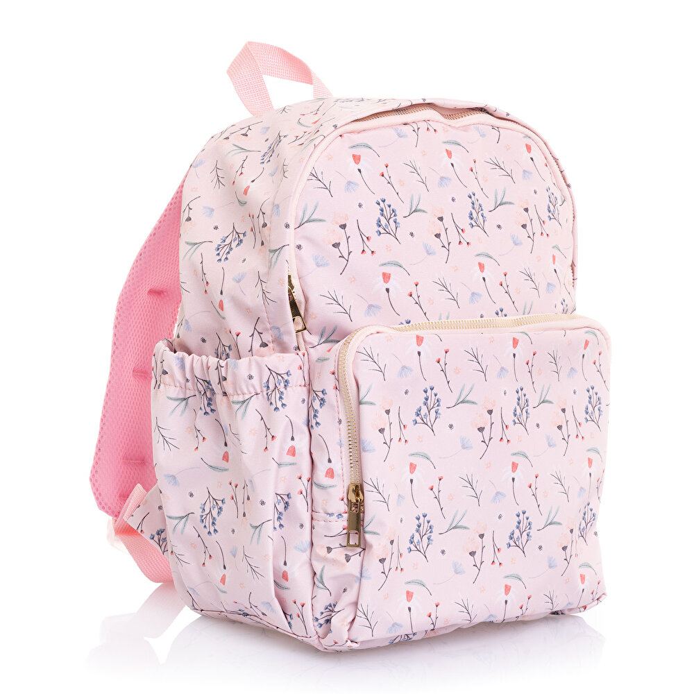 Çiçek Desenli Anne Sırt Çantası Anne Giyim