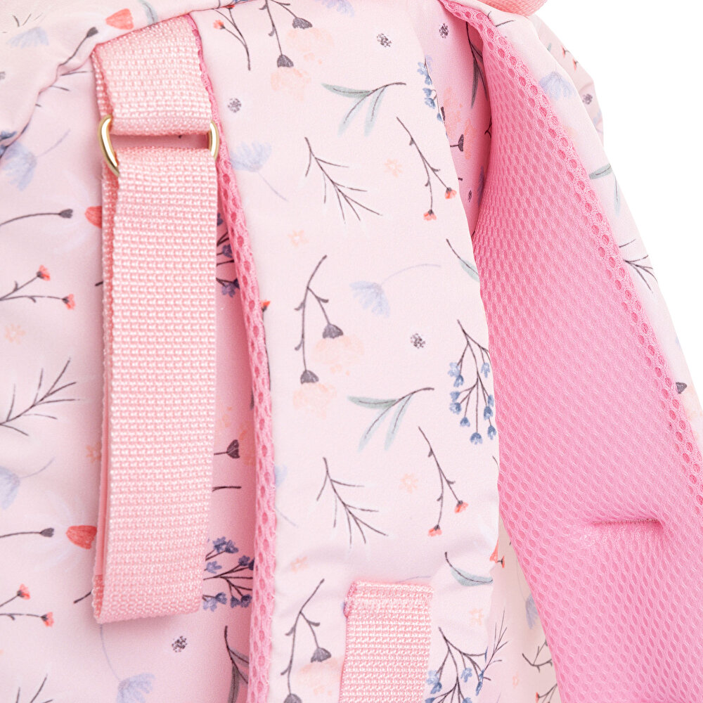 Çiçek Desenli Anne Sırt Çantası Anne Giyim