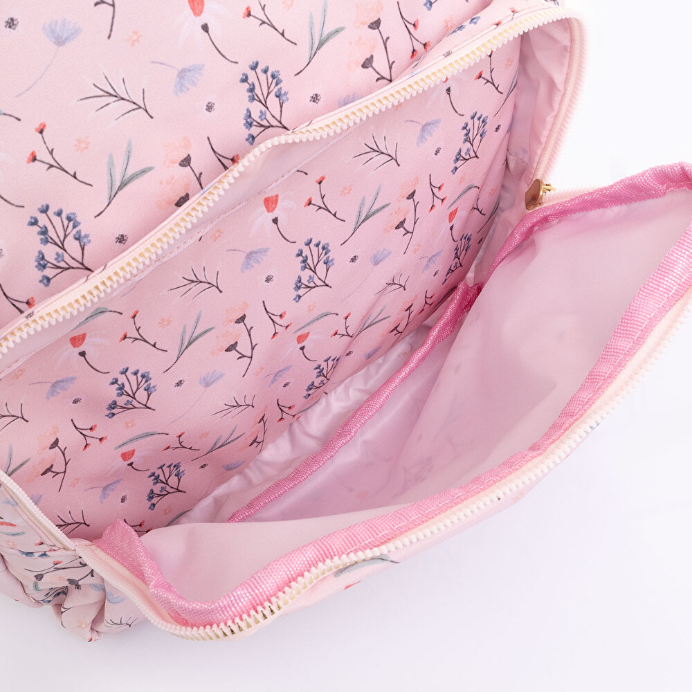 Çiçek Desenli Anne Sırt Çantası Anne Giyim