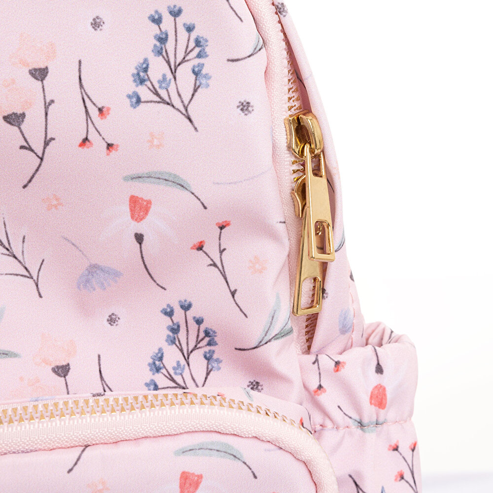 Çiçek Desenli Anne Sırt Çantası Anne Giyim