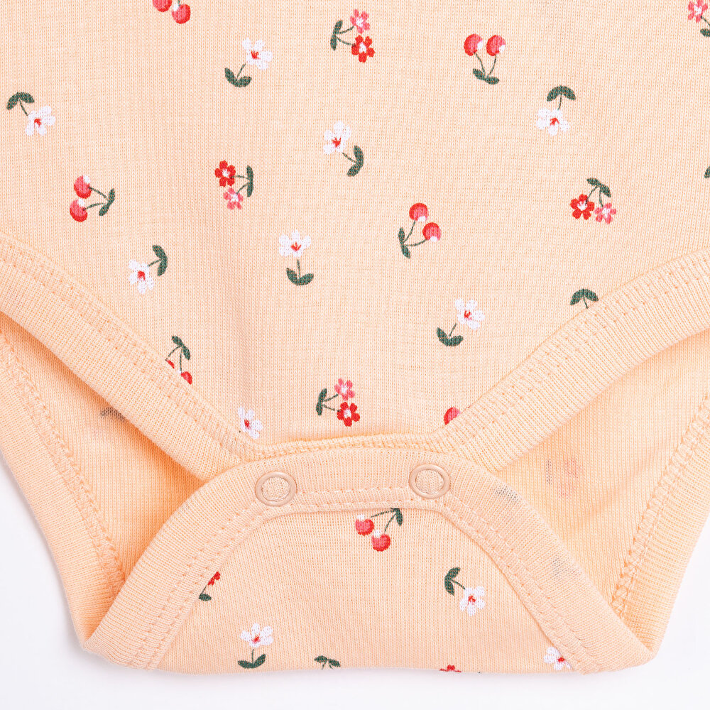 Çiçek  Kısa Kol Body