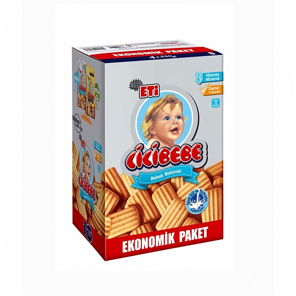 Cicibebe Bebek Bisküvisi Ekonomik Paket 1000 gr
