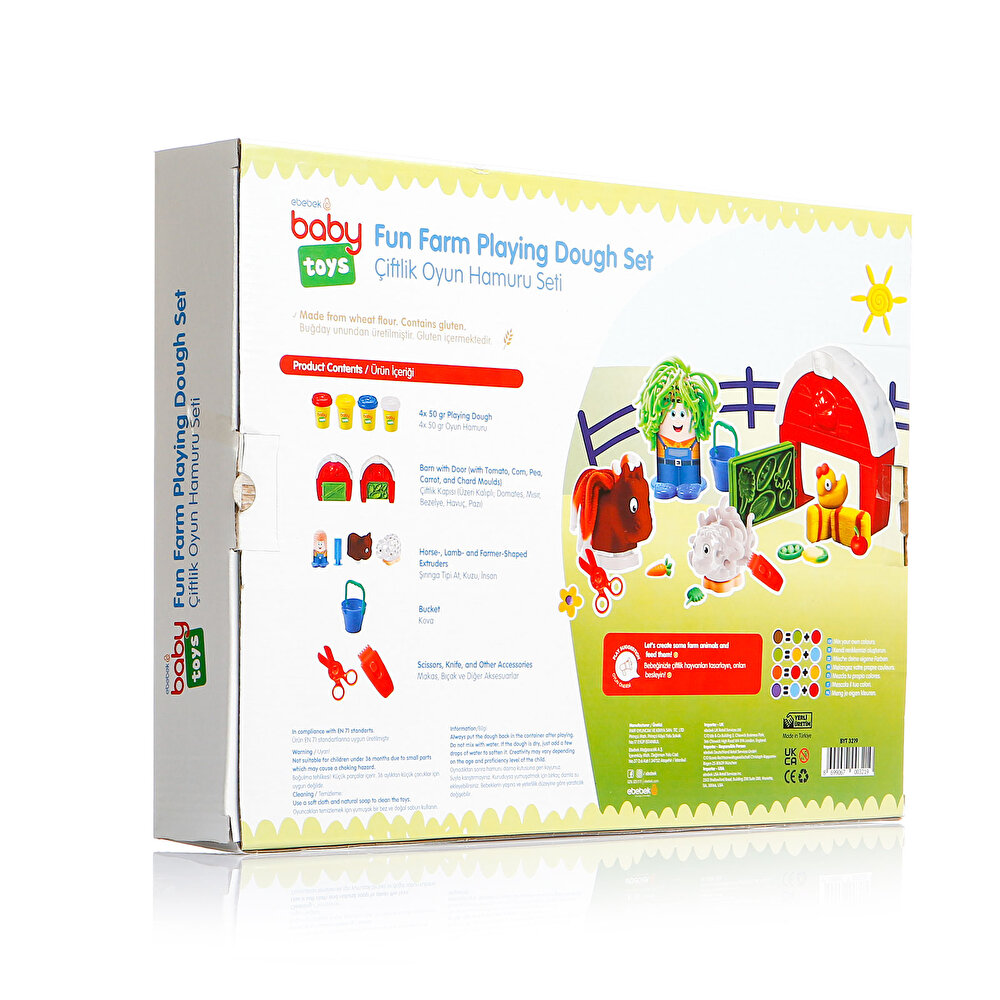 Çiftlik Bebek Oyun Hamuru Seti +3 Yaş