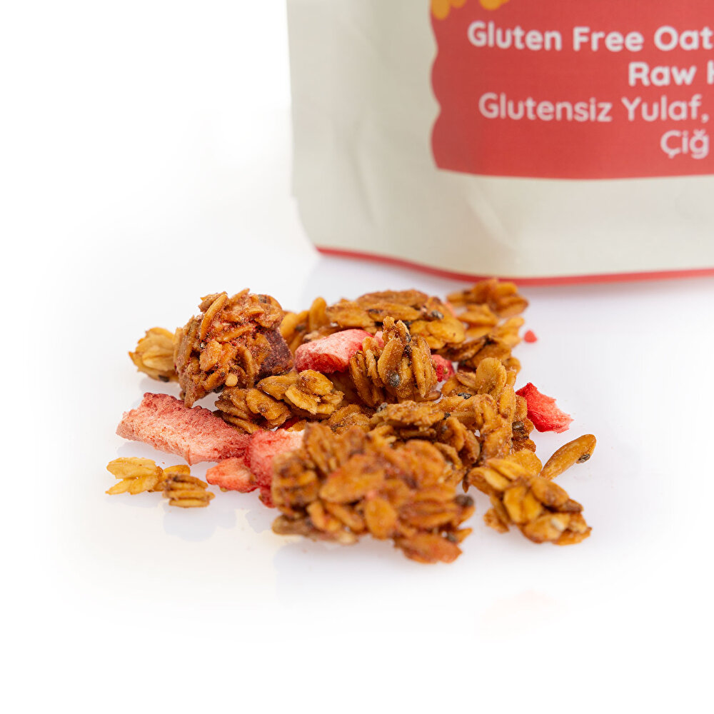Çilekli ve Fındıklı Granola 250gr.