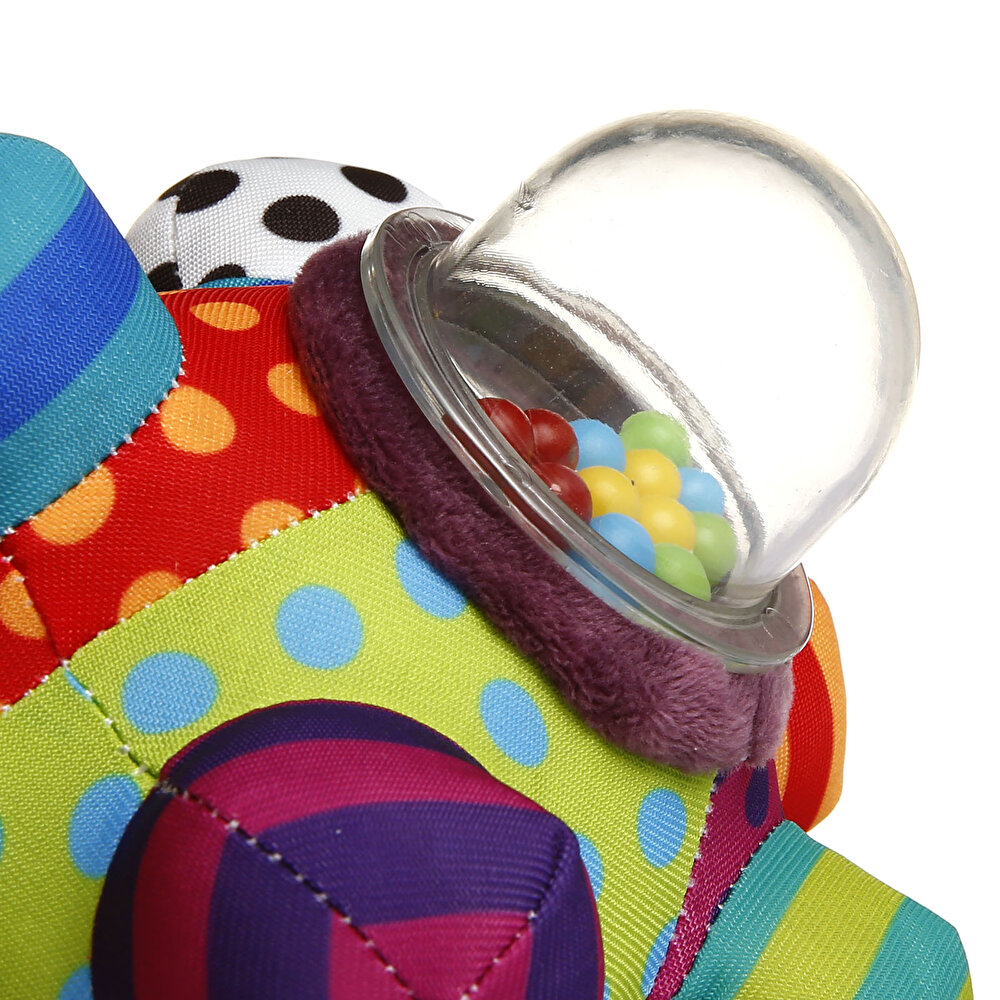 Çıngıraklı Renkli Topum