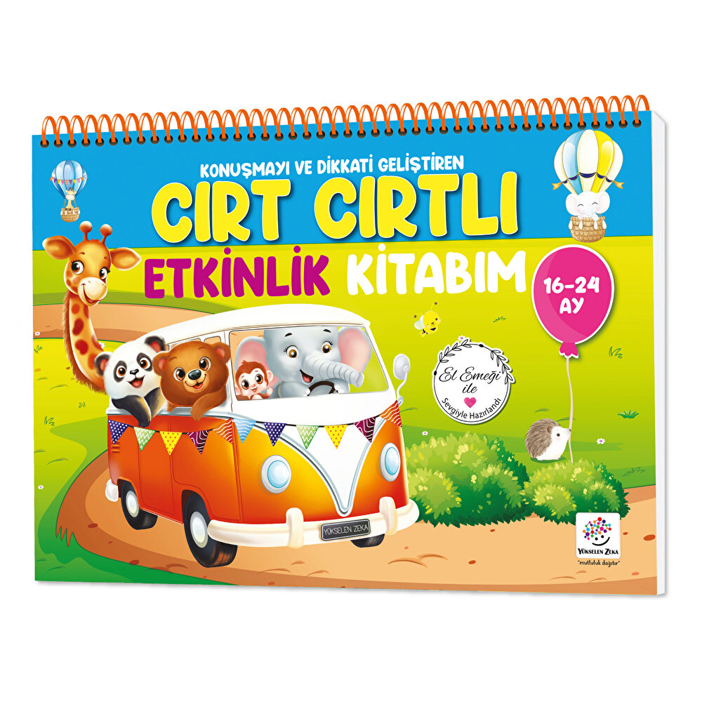 Cırt Cırtlı Etkinlik Kitabım 16-24 Ay