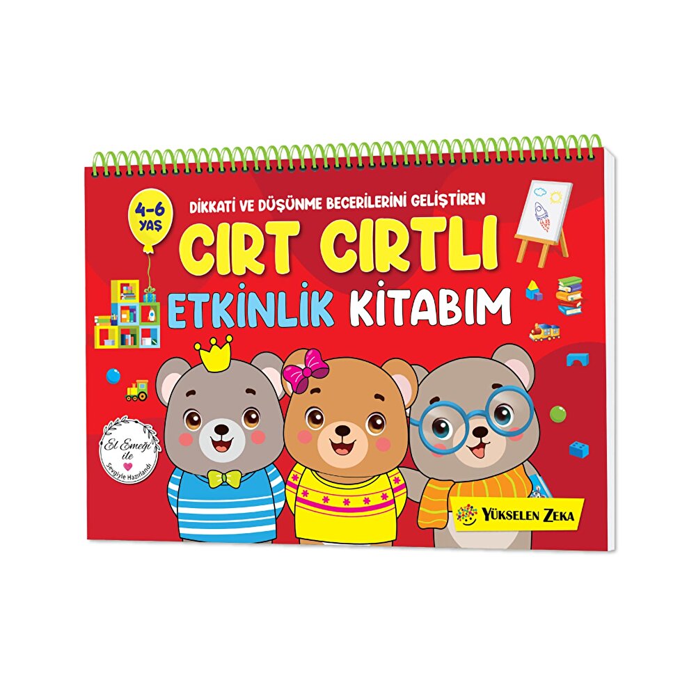Cırt Cırtlı Etkinlik Kitabım 4-6 yaş