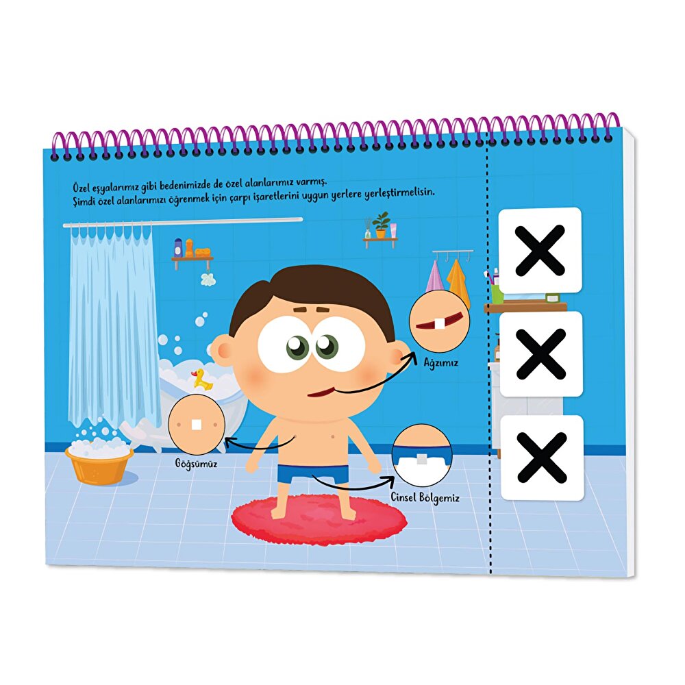 Cırt Cırtlı Mahremiyet Eğitimi Kitabım