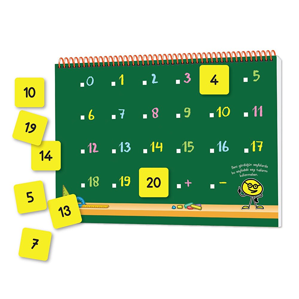 Cırt Cırtlı Matematik Kitabım 3-6 yaş