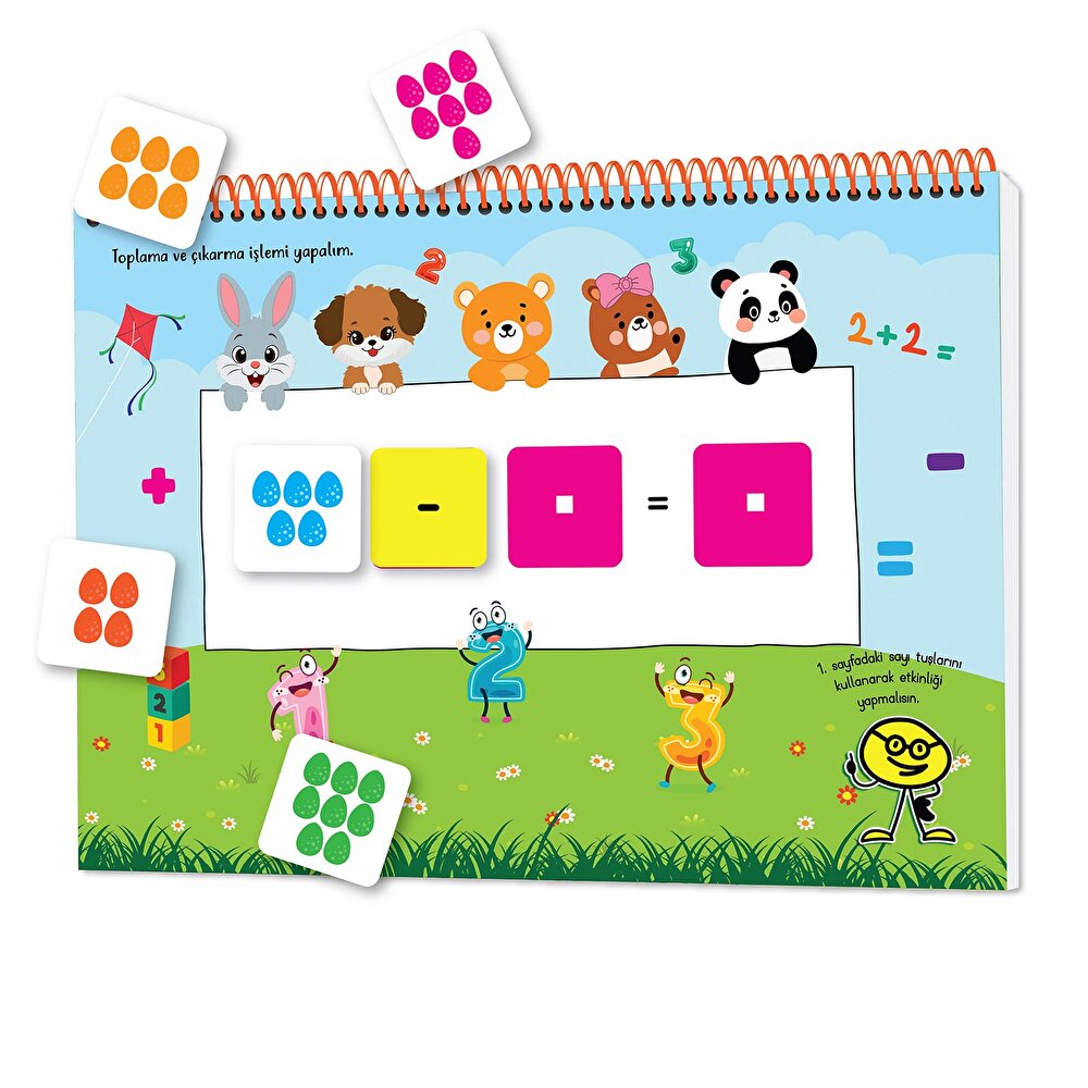 Cırt Cırtlı Matematik Kitabım 3-6 yaş